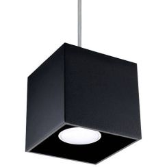 Sollux Lighting Quad lampada sospesa 1x40 W nero SL.0060
