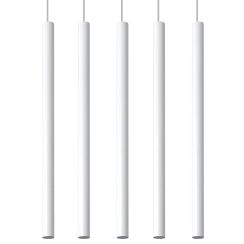 Sollux Lighting Pastelo lampada sospesa 5x40 W bianco SL.0468