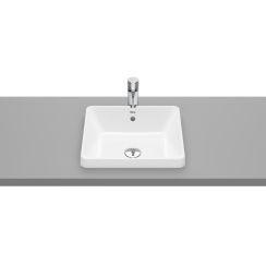 Roca Gap Square lavabo 39x37 cm rettangolare da incasso bianco A3270Y7S00