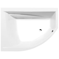 Polysan Tandem vasca da bagno angolare 170x130 cm sinistra bianco 96611