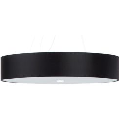 Sollux Lighting Skala 70 lampa wisząca 6x60W czarna SL.0802