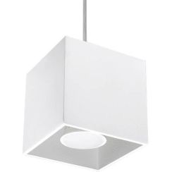 Sollux Lighting Quad lampada sospesa 1x40 W bianco SL.0062