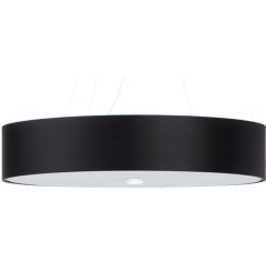 Sollux Lighting Skala 80 lampa wisząca 6x60W czarna SL.0804