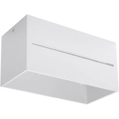 Sollux Lighting Lobo Maxi lampada da soffitto 2x40 W bianco SL.0383