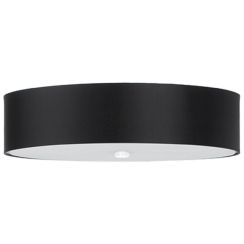 Sollux Lighting Skala plafoniera 5x60 W nero SL.0762