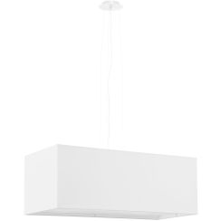Sollux Lighting Santa Bis 80 lampa wisząca 3x60W biała SL.0779