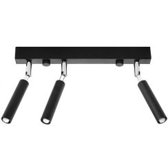 Sollux Lighting Eyetech lampada da soffitto 3x40 W nero SL.0899
