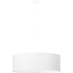 Sollux Lighting Rollo 45 lampa wisząca 3x60W biała SL.0830