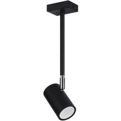 Sollux Lighting Norano lampada da soffitto 1x12 W nero SL.1074