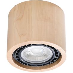 Sollux Lighting Basic lampada da soffitto 1x40 W legno SL.0913