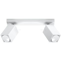 Sollux Lighting Merida lampada da soffitto 2x40 W bianco SL.0096