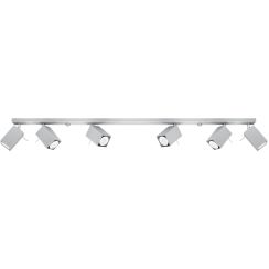 Sollux Lighting Merida lampada da soffitto 6x40 W grigio SL.0462
