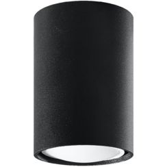 Sollux Lighting Lagos lampada da soffitto 1x40 W nero SL.1000