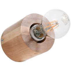 Sollux Lighting Salgado lampada da parete 1x60 W legno SL.0673