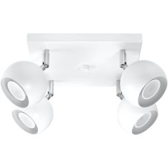 Sollux Lighting Oculare lampada da soffitto 4x40 W bianco SL.0440