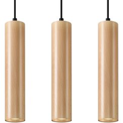Sollux Lighting Lino lampada sospesa 3x40 W legno SL.0638