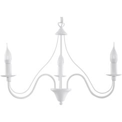 Sollux Lighting Minerwa lampada sospesa 3x40 W bianco SL.0213