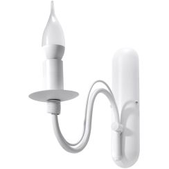 Sollux Lighting Minerwa lampada da parete 1x40 W bianco SL.0216