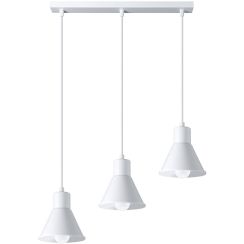 Sollux Lighting Taleja lampada sospesa 3x60 W bianco SL.0984