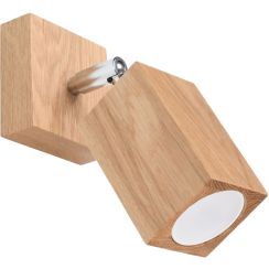 Sollux Lighting Keke lampada da parete 1x40 W legno SL.1035