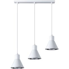 Sollux Lighting Tazila lampada sospesa 3x60 W bianco SL.0988