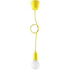 Sollux Lighting Diego lampada sospesa 1x60 W giallo SL.0578