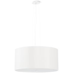Sollux Lighting Otto lampa wisząca 5x60W biała SL.0743