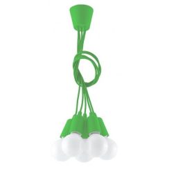 Sollux Lighting Diego lampada sospesa 5x60 W verde SL.0583