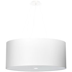 Sollux Lighting Otto lampa wisząca 5x60W biała SL.0787