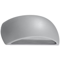 Sollux Lighting Pontius lampada da parete 1x40 W grigio SL.0875