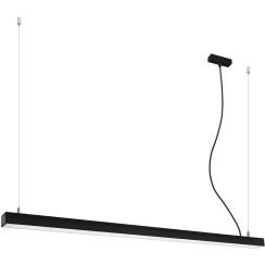 Thoro Lighting Pinne lampada sospesa 1x39 W nero-opale TH.087