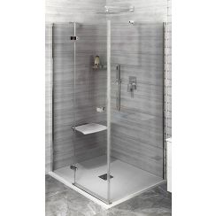 Polysan Fortis Line parete doccia 110 cm cromo lucida/vetro trasparente FL3511