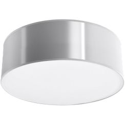 Sollux Lighting Arena plafoniera 2x60 W grigio SL.0122
