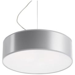 Sollux Lighting Arena lampada sospesa 2x60 W grigio/cenere SL.0116