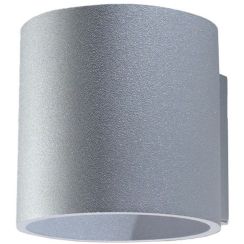 Sollux Lighting Orbis lampada da parete 1x40 W grigio SL.0049