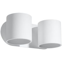 Sollux Lighting Orbis lampada da parete 2x40 W bianco SL.0659
