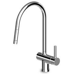 Zucchetti Pan rubinetto da cucina verticale oro/oro antico ZP6285.C40