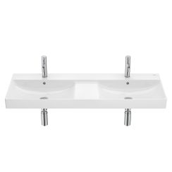 Roca Ona lavabo 120x46 cm rettangolare doppio bianco A32768B000