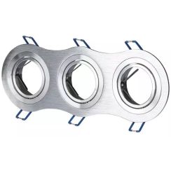 V-TAC lampada da incasso 3x W alluminio 3604