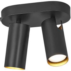 Nordlux Mimi lampada da soffitto 2x25 W nero 2120456003