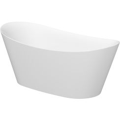 Cersanit Inverto vasca da bagno freestanding 170x80 cm ovale bianco S301-339