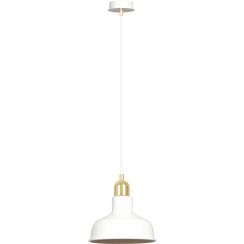Emibig Ibor lampada sospesa 1x15 W bianco-oro 1043/1