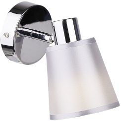 Candellux Pin lampada da parete 1x40 W cromo-grigio 91-70814