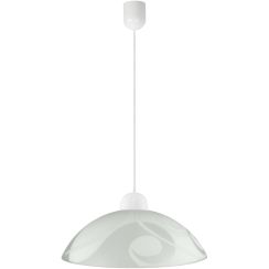 Candellux Lakonia lampada sospesa 1x60 W bianco 31-48205