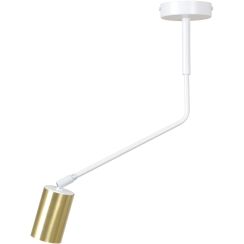 Emibig Verno lampada da soffitto 1x8 W bianco-oro 656/1
