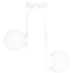 Emibig Kalf lampada da soffitto 2x10 W bianco 1031/2