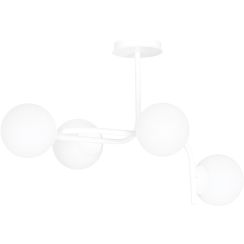 Emibig Kalf lampada da soffitto 4x10 W bianco 1031/4A