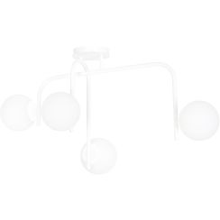 Emibig Kalf lampada da soffitto 4x10 W bianco 1031/4B