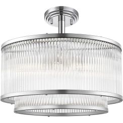 Zuma Line Sergio lampada da soffitto 5x60 W cromo-trasparente C0528-05H-F4AC