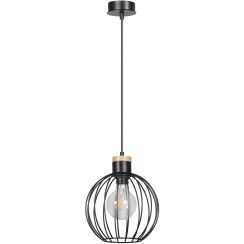 Emibig Barbado lampada sospesa 1x15 W nero 754/1